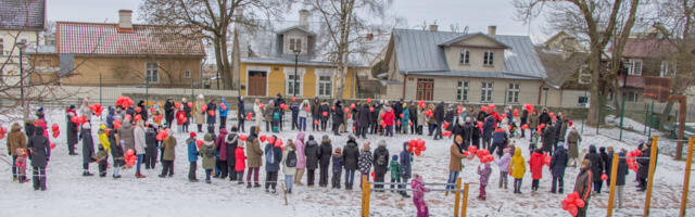 Suurt südant moodustas 152 haapsallast