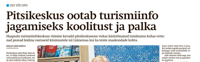 Lääne Elu paberleht neljapäeval, 18. juulil
