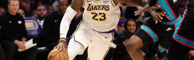 LeBron James tõusis NBA kõigi aegade edetabelis söötude arvestuses teiseks 