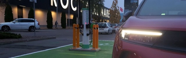 Rocca al Mare keskuse parklas avati Baltikumi kaasaegseim elektriautode laadimispunkt