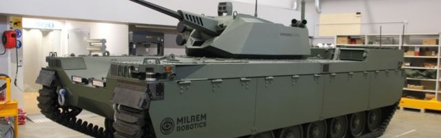 Milrem esitles uut mehitamata lahingumasinat