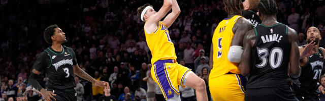 Reavesi võiduvise päästis Lakersi, Jokic on ajaloolises hoos