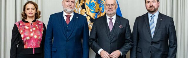 President Karis võttis vastu Ungari, Montenegro ja Portugali suursaadikute volikirjad