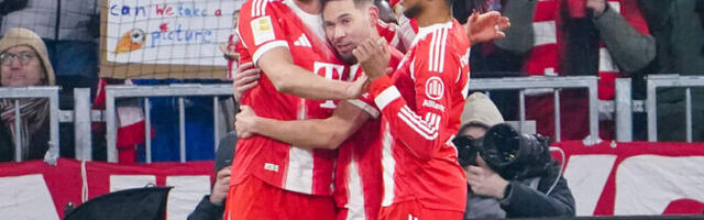 Bayern lõi Wolfsburgi värava palle täis