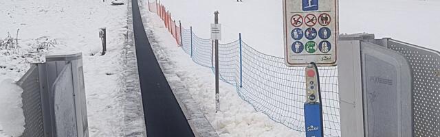 VIDEO JA FOTOD | Suusasõbrad saavad juba Kuutsemäel lund nautida