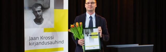 Jaan Krossi auhinna laureaat on avardanud Eestit