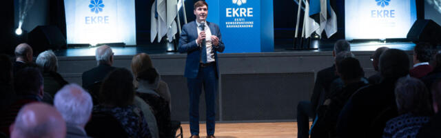 Mart ja Martin Helme kõnetuur meelitas ka Saaremaal saali täis