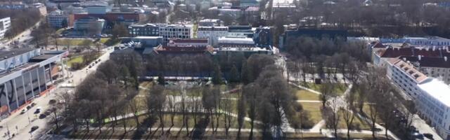 Kohtu otsus peatas Tartu keskpargis raietööd ja arheoloogilised uuringud