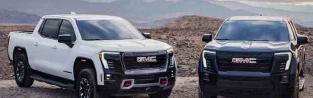 GMC Sierra EV on üle nelja tonni kaaluv elektriline pikap