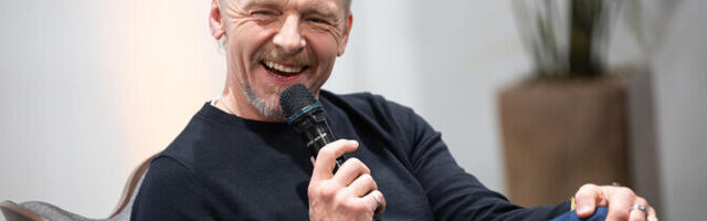 Galerii: briti näitleja Simon Pegg kohtus PÖFF-il filmisõpradega