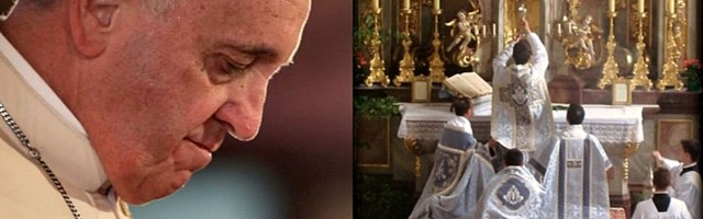 Paavst piiras oluliselt «vana missa» pühitsemist