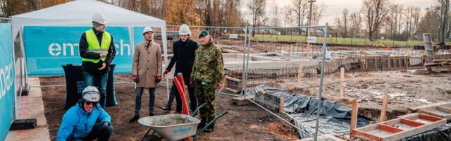 Kaitseväe Akadeemia uus õppehoone sai nurgakivi