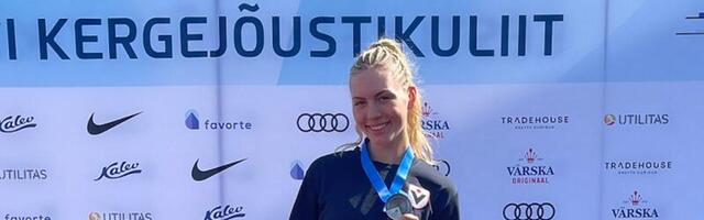 Läänemaa kergejõustiklased tõid Eesti meistrivõistlustelt kolm medalit