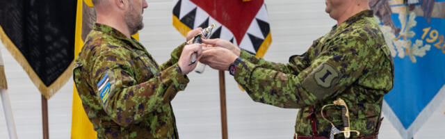 Kaitseväe uus veebel on staabiveebel Andreas Rebane