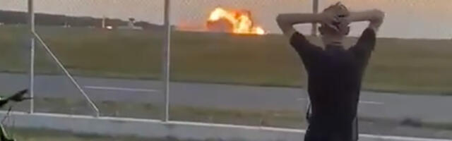 VIDEO: Poolas kukkus alla sõjalennuk F-16, piloot hukkus