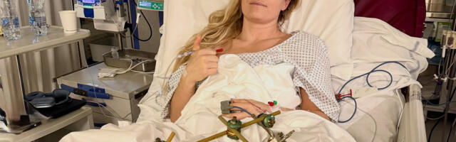 Olümpial jala murdnud sportlane avaldas pildid haiglavoodist