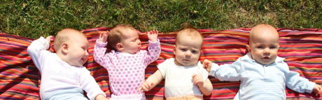 Naine sünnitas ühest rasedusest kaks paari kaksikuid
