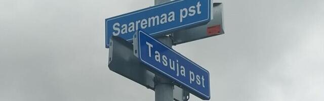 ФОТО: в Ласнамяэ появилась табличка с новым названием экс-Московского бульвара