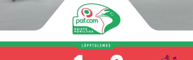 PAF Naiste Hokiliigas kaotas Tartu HK Säde kodujääl HK Roosa Panterile 1:2