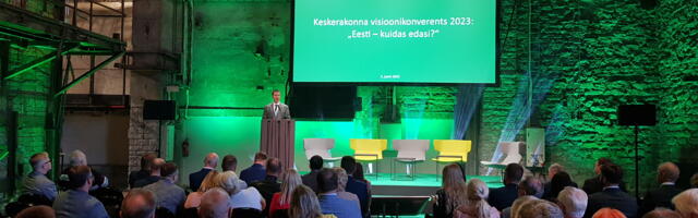 Jüri Ratas: ainult kärpimiste ja maksutõusudega me Eesti riigi tulevikku ei ehita