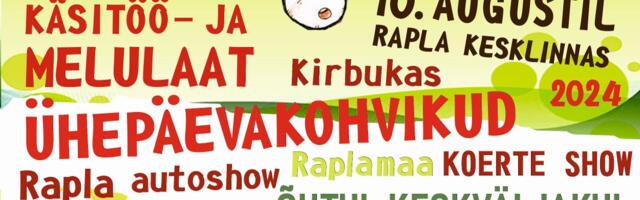 [KUULA INTERVJUUD] Ülevaate tänavusest Rapla Melust annab Age Rebel