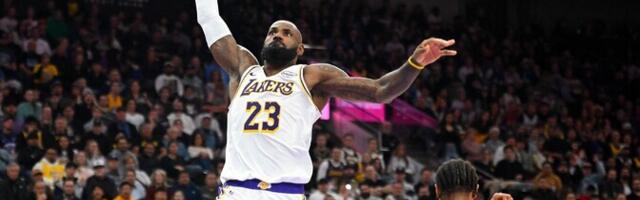 Lakers alistas võõrsil Jazzi, Thunder ja Raptors jätkasid seeriat