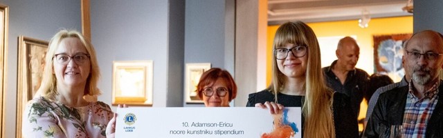 FOTOD | Adamson-Ericu nimelise noore kunstniku stipendiumi pälvis Maryliis Teinfeldt-Grins