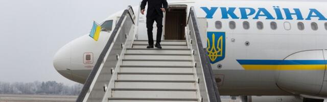 Zelenskõi maandus hommikul Vilniuses