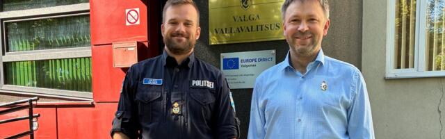 Valga Vallavalitsust külastas Politsei- ja Piirivalveameti Lõuna prefektuuri prefekt Vaiko Vaher