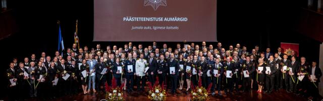 Päästeamet tunnustas aumärgiga 105 inimest