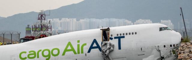 VIDEO | Hongkongis libises kaubalennuk maandumisrajalt välja ja tappis kaks lennuvälja töötajat