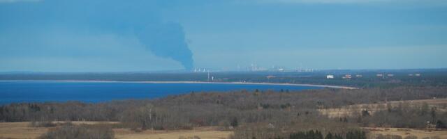 Ust-Luga naftaterminali tulekahju suits võib jõuda Eestisse   