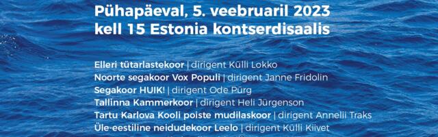 Pühapäeval jagab kooriühing  aastapreemiaid Estonia kontserdisaalis välja koori- ja puhkpillimuusika aastapreemiate saajad