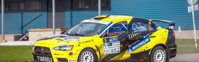 Põneva avapäeva järel juhivad Rapla rallit Timmu Kõrge / Arro Vahtra