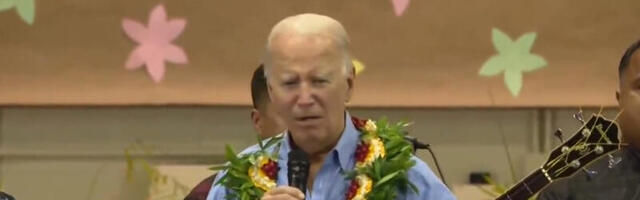 Biden võrdles tulekahju Hawaiil pikselöögiga aias: „Peaaegu kaotasin oma Corvette’i“