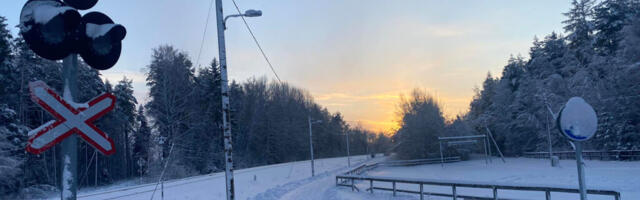 FOTOD TÄNASEST TALVEPÄEVAST EESTIMAA ERINEVATES KOHTADES