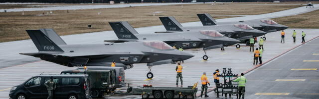 Eesti õhuväelased said esmakordselt osaleda F-35 hävitajate teenindamises
