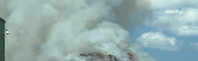 Päästeamet: Ida-Virumaal põleb Uikala prügila