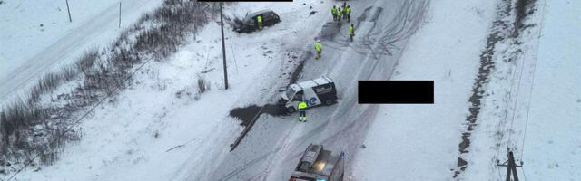 Soomes oli nii kole liiklusõnnetus, et politsei lõpetas uurimise