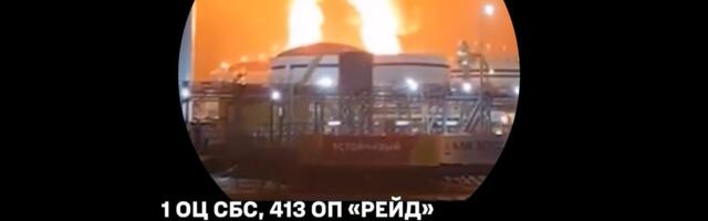 Ukraina teatas, et ründas Ust-Lugas gaasiettevõtte Novatek objekte