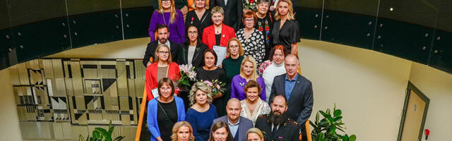 Minister Sikkut tunnustas tegusamaid tervise edendajaid 