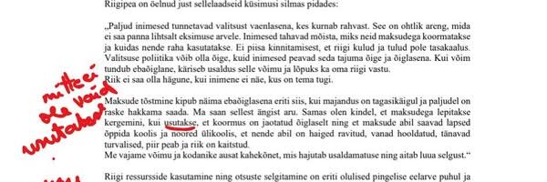 Kertriin Petrov: KUIDAS SINA TUNNED ENNAST PEALE SELLE VASTUSE LUGEMIST?