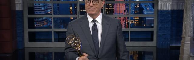 Stephen Colbert mocks Donald Trumps lack of Emmys