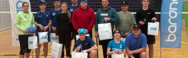 Võrkpallurid võtsid Wiedemanni spordihoones mõõtu