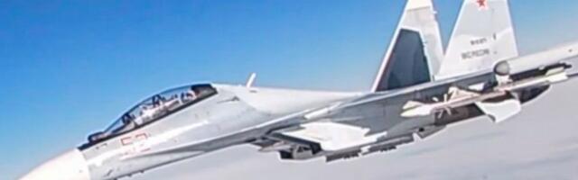 Krimmis kukkus alla Vene hävituslennuk Su-30