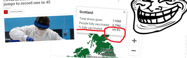 Elevant elutoas: Šotimaal uus rekordiline viiruslaine vaktsineeritute seas