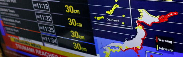 Vaikse ookeani piirkonnas anti ülivõimsa maavärina tõttu tsunamihoiatus