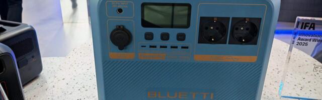 Bluetti Pioneer Na on soolaioonidega akupank, mis sobib hästi Eesti talve