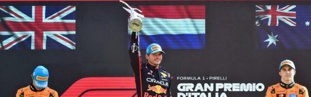 Verstappen võttis Itaalias hooaja kolmanda võidu, McLaren käskis Piastril lõpus Norrise endast mööda lasta
