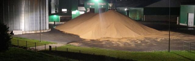 FOTO | „Sadu tonne teravilja oli lageda taeva all vihma käes.“ Olukord Mäo viljaterminalis tekitas muret